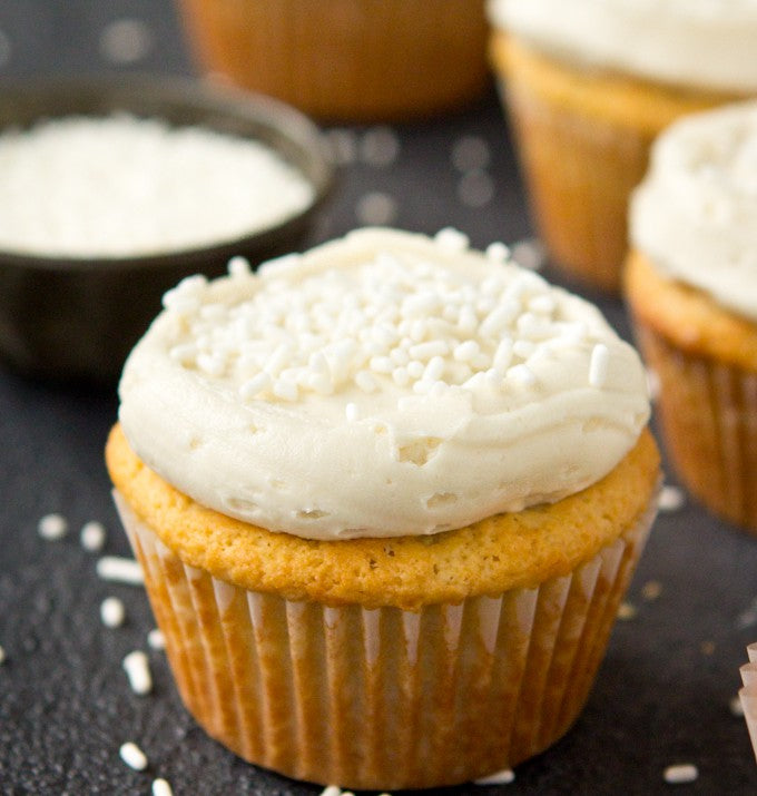 Paleo Vanilla Cupcakes