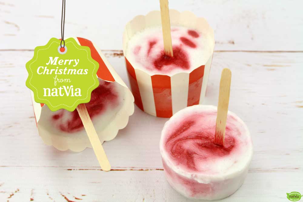 Candy Cane Popsicles
