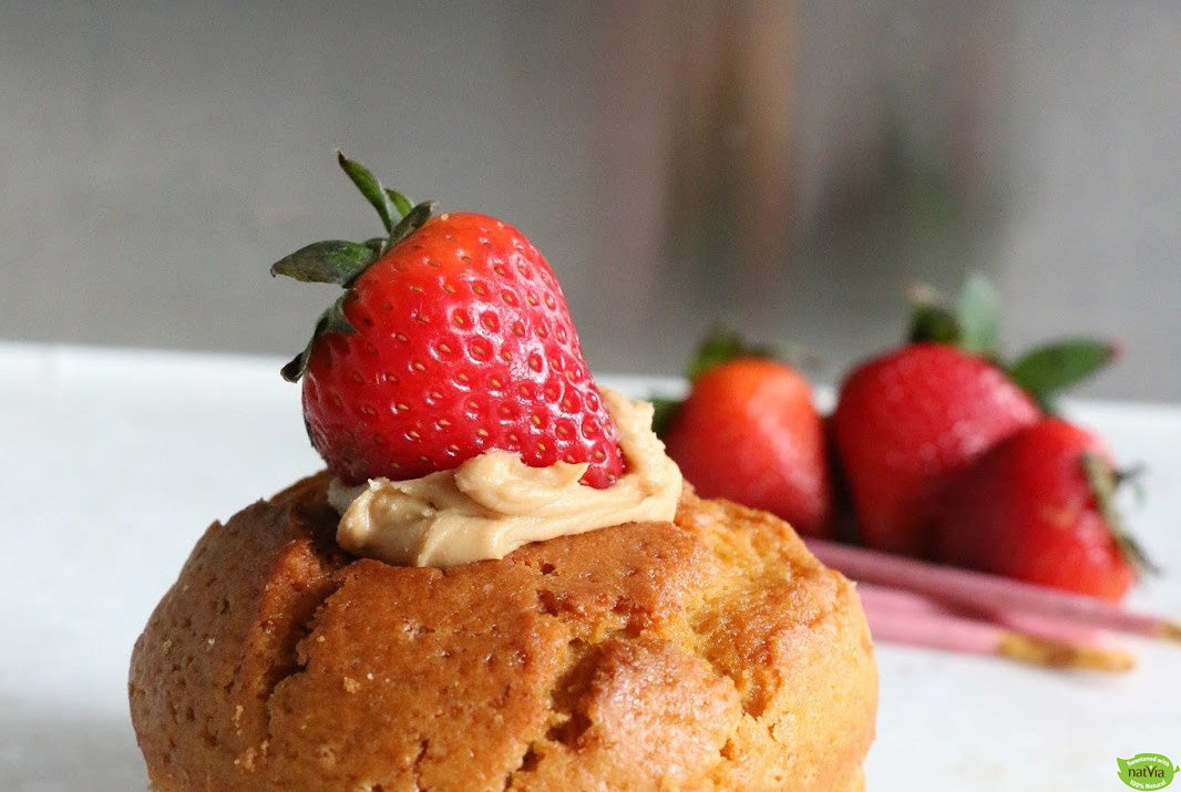 Peanut Butter and Jelly Cornmeal Cake