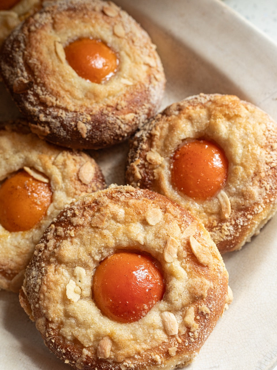 Almond & Apricot Brioche Buns