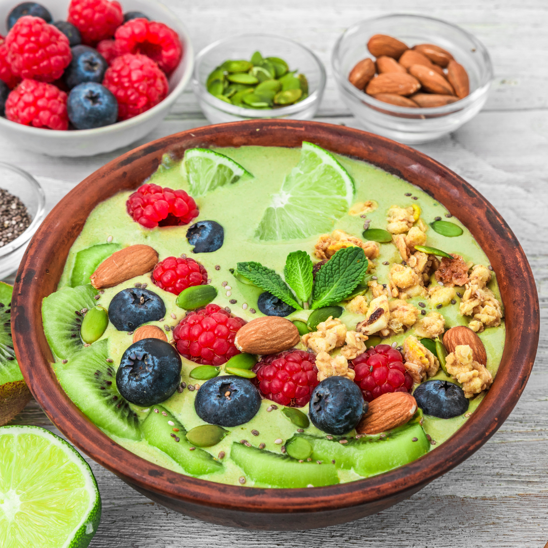 Matcha Green Tea Smoothie Bowl