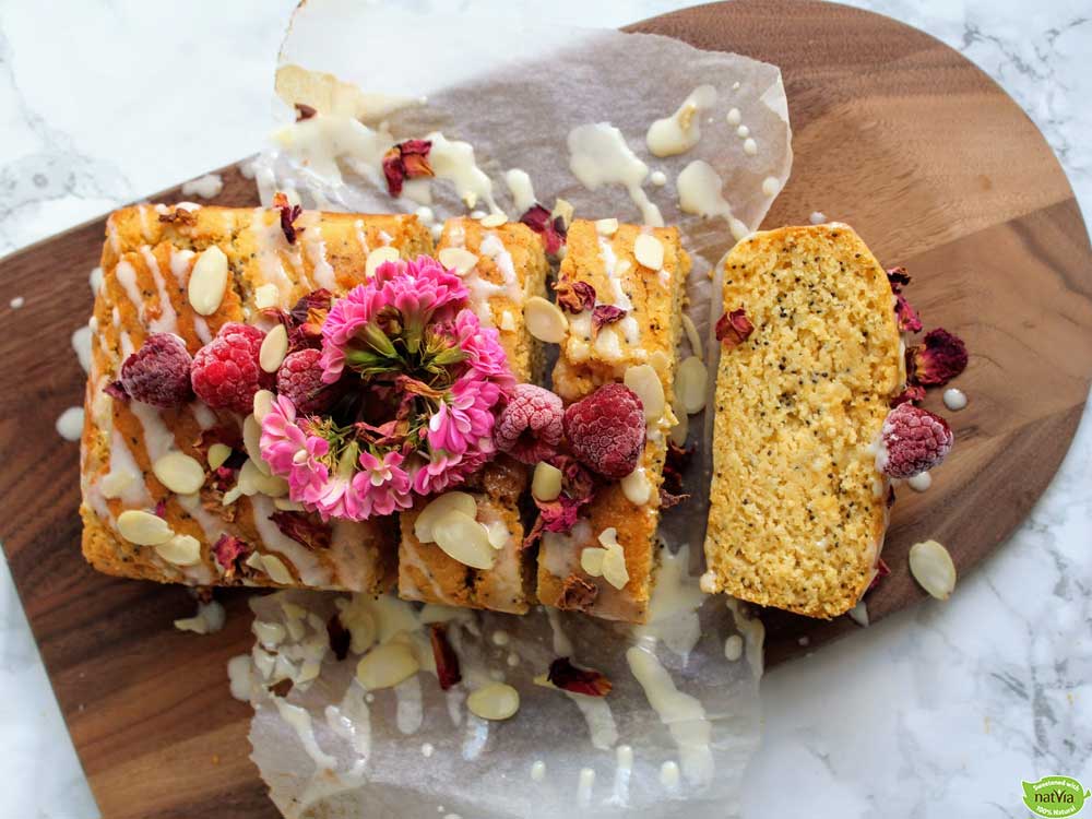 LEMON, POPPY SEED & ALMOND LOAF