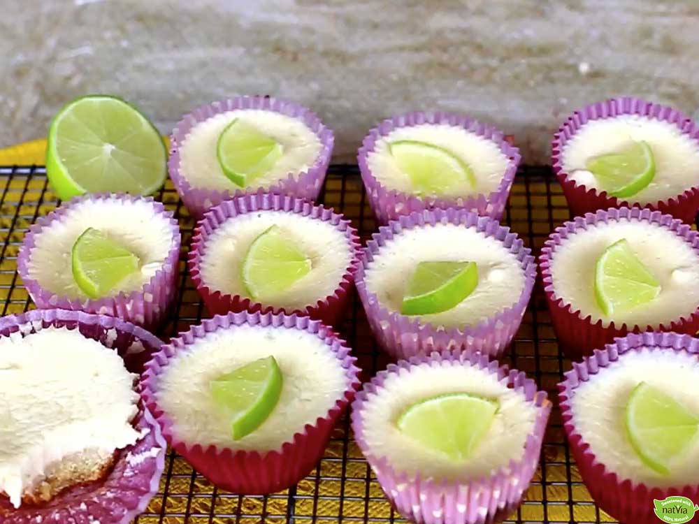 LIME CHEESECAKE BITES