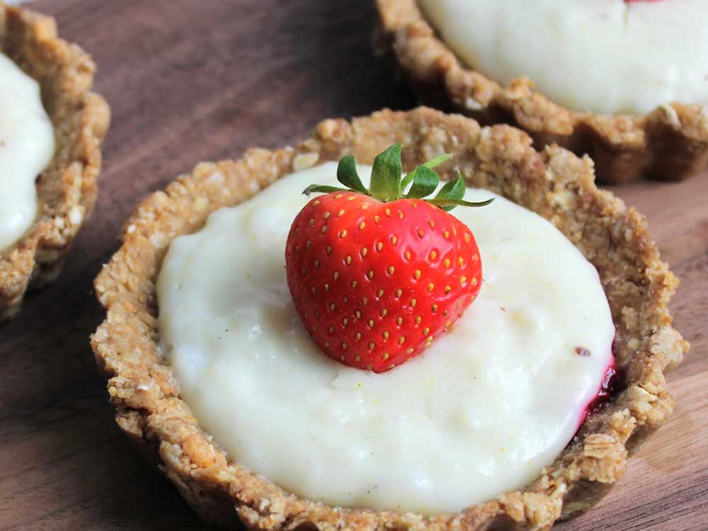 NO-BAKE JAM TARTLETS