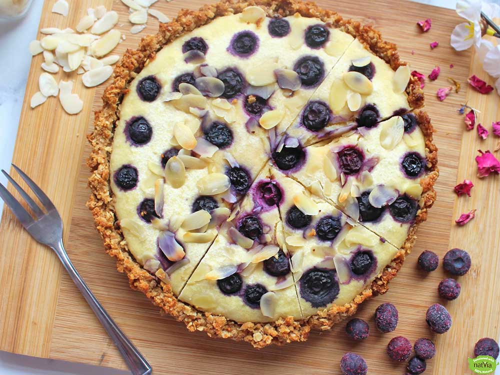 Blueberry Frangipane Tart