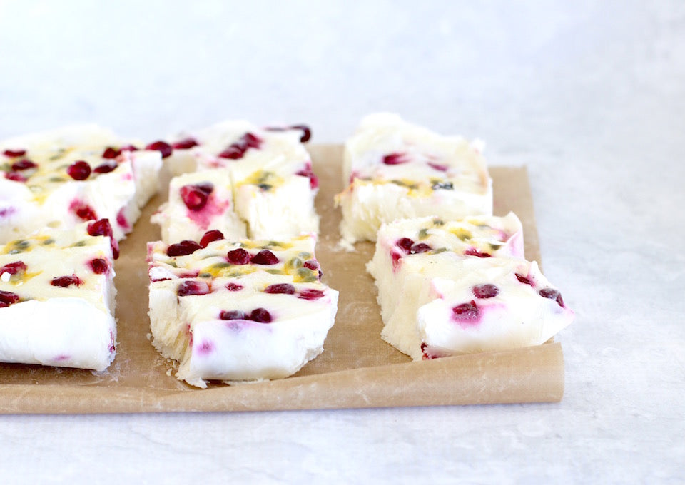 PASSIONFRUIT & POMEGRANATE BARK