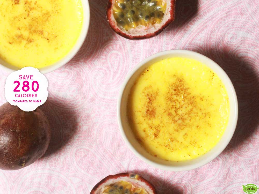 Passionfruit Crème Brulee