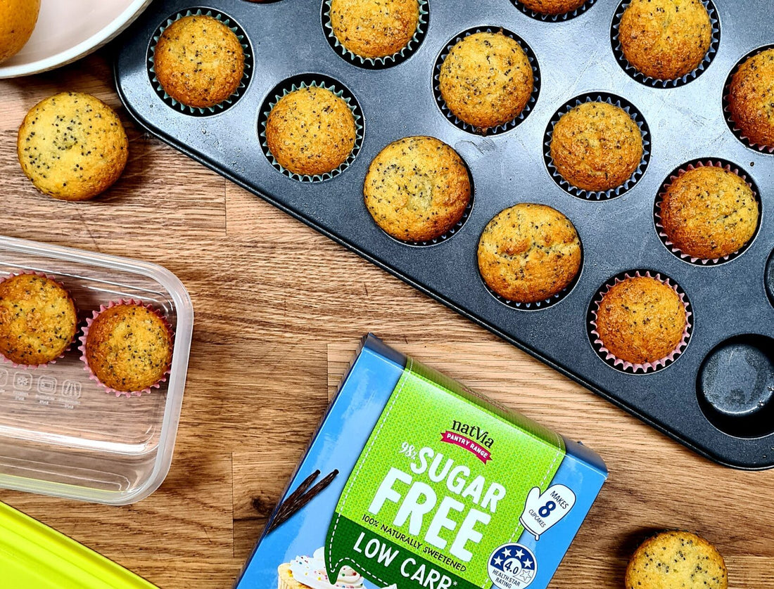 Orange and Poppy Seed Mini Muffins