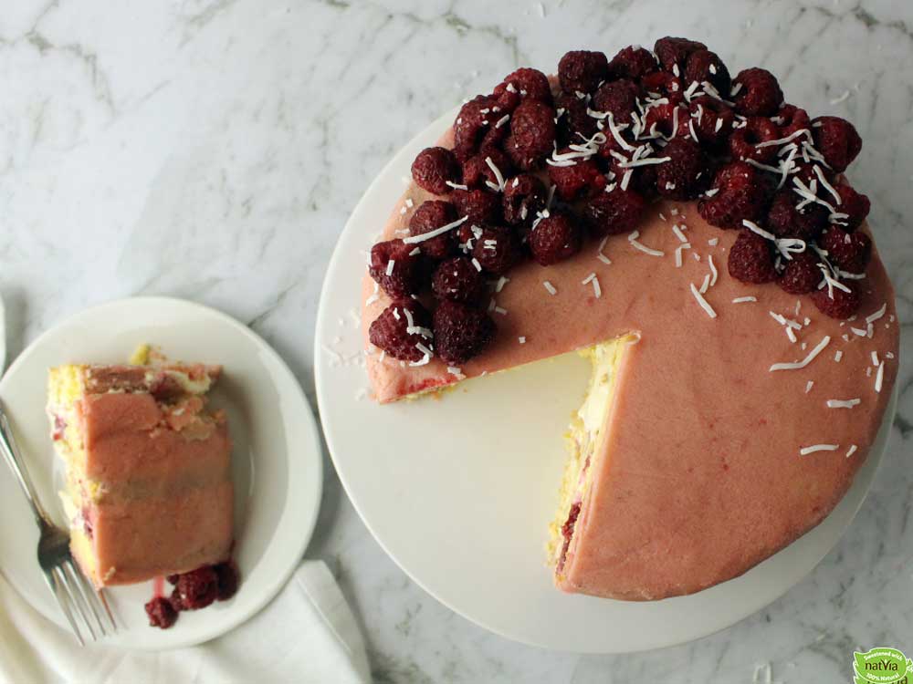 RASPBERRY LAYER CAKE