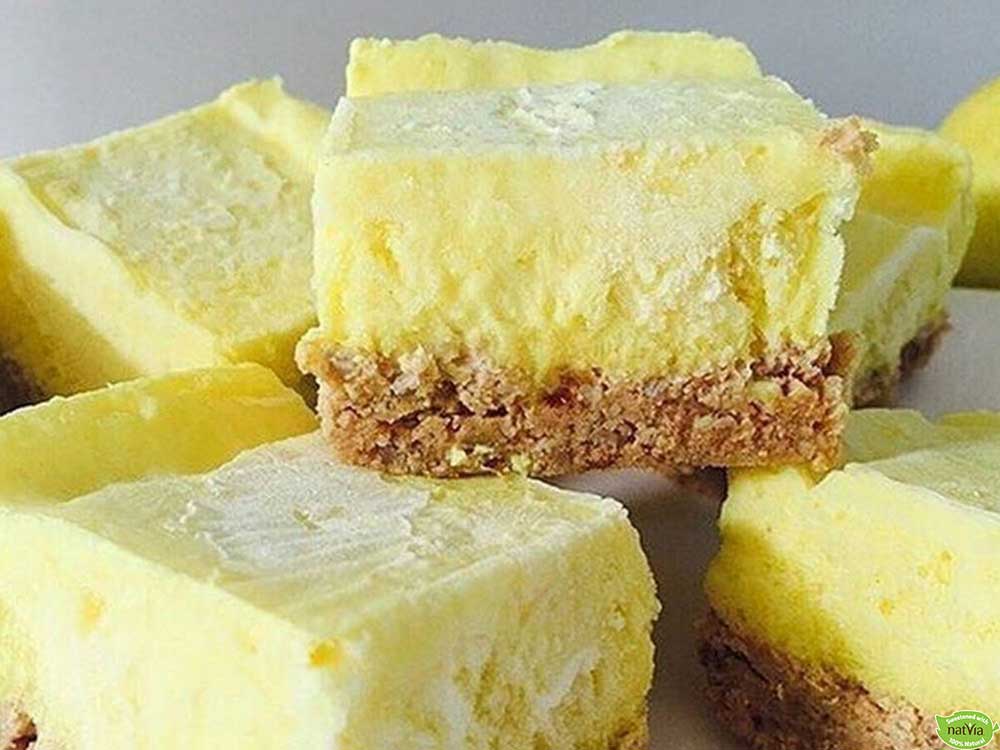 Refined Sugar free Lemon Slice