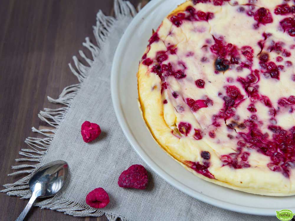 RICOTTA BERRY CHEESECAKE