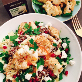 ROAST CAULIFLOWER AND DUKKAH EGG SALAD