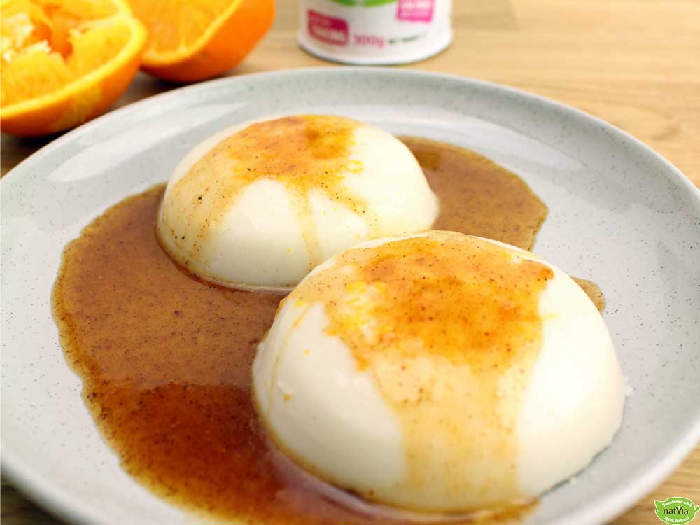 SPICED ORANGE PANNA COTTA