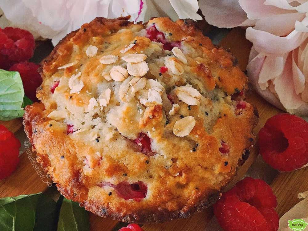 STRAWBERRY YOGHURT MUESLI MUFFINS