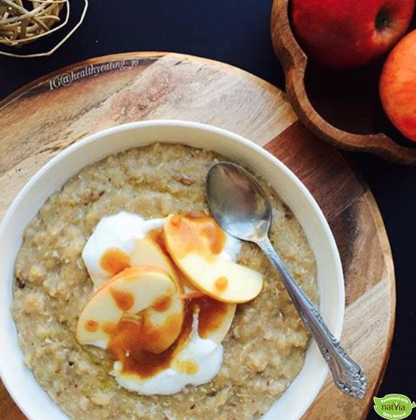 Salted Caramel Apple Pie Zoats