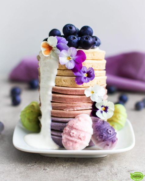 Ombre Pancakes
