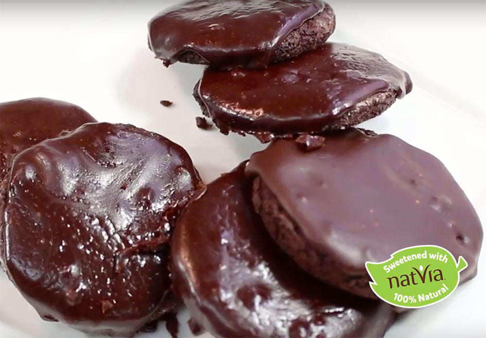 Sugar Free Chocolate Mint Cookies
