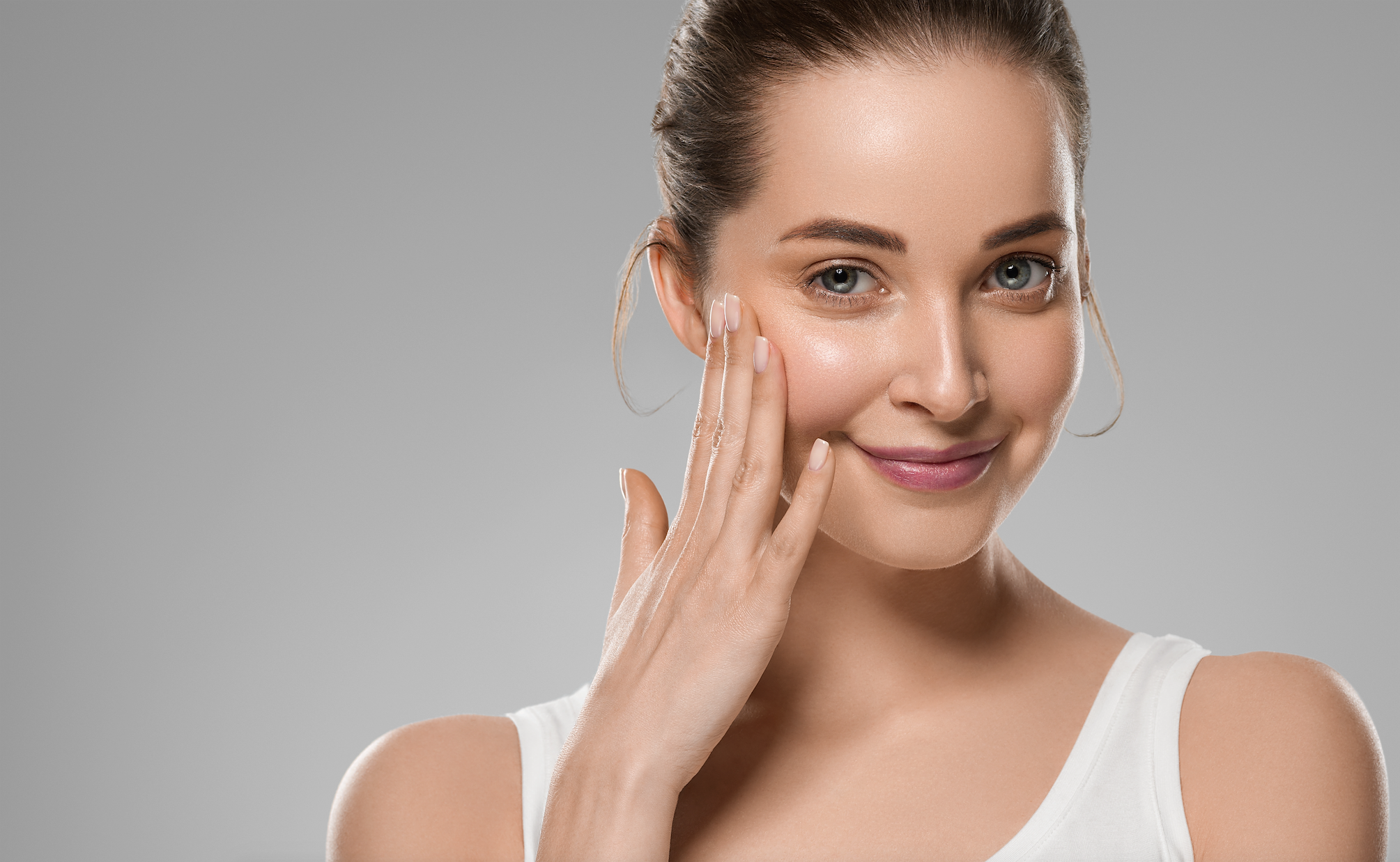 Girl with Beautiful Skin