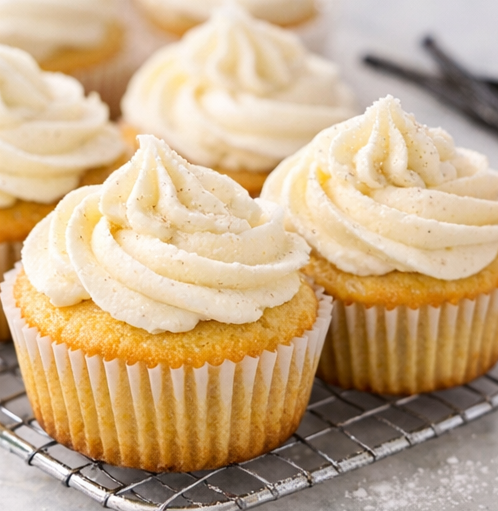 Sugar-Free Vanilla Cupcakes
