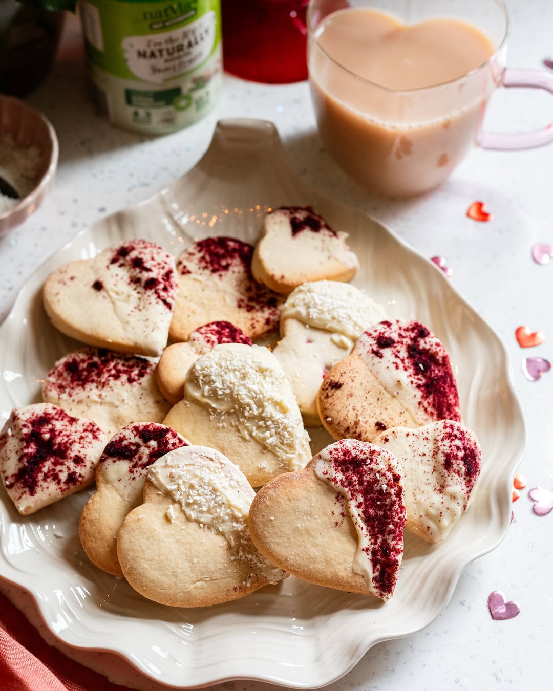 Valentine's Shortbread Cookies