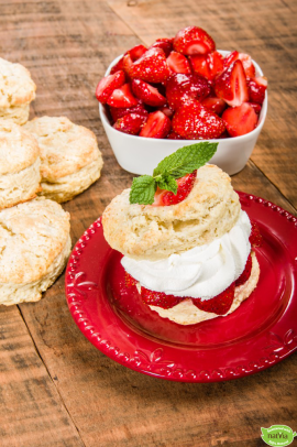Strawberry Shortcake Biscuits