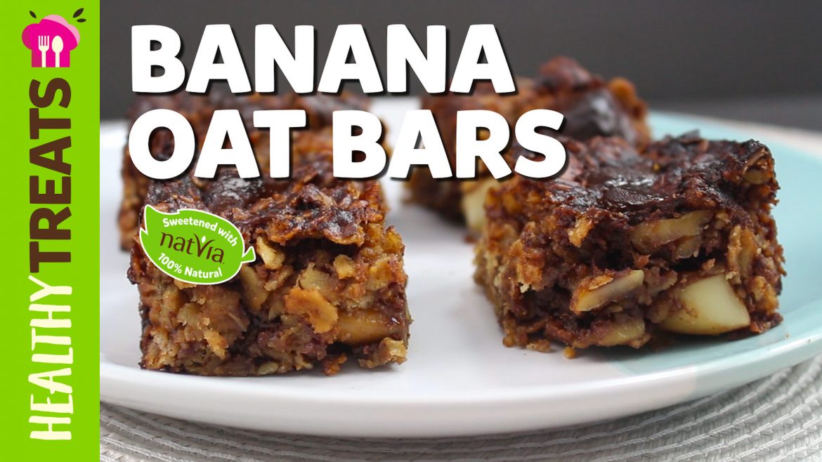 Choc Banana Oat Bars