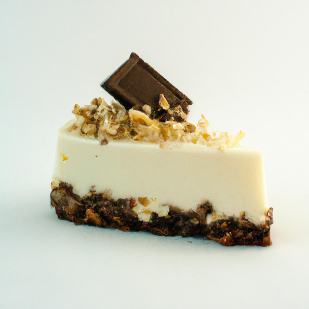 Granola White Chocolate Cheesecake