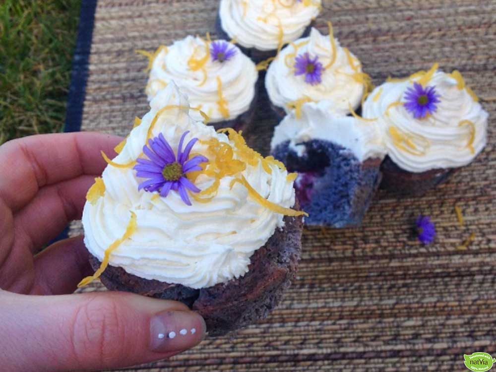 VEGAN BLUEBERRY MUFFINS