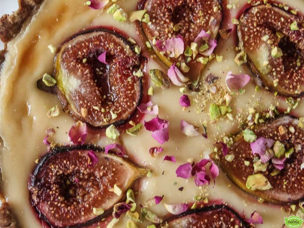 VEGAN MASCARPONE FIG TART