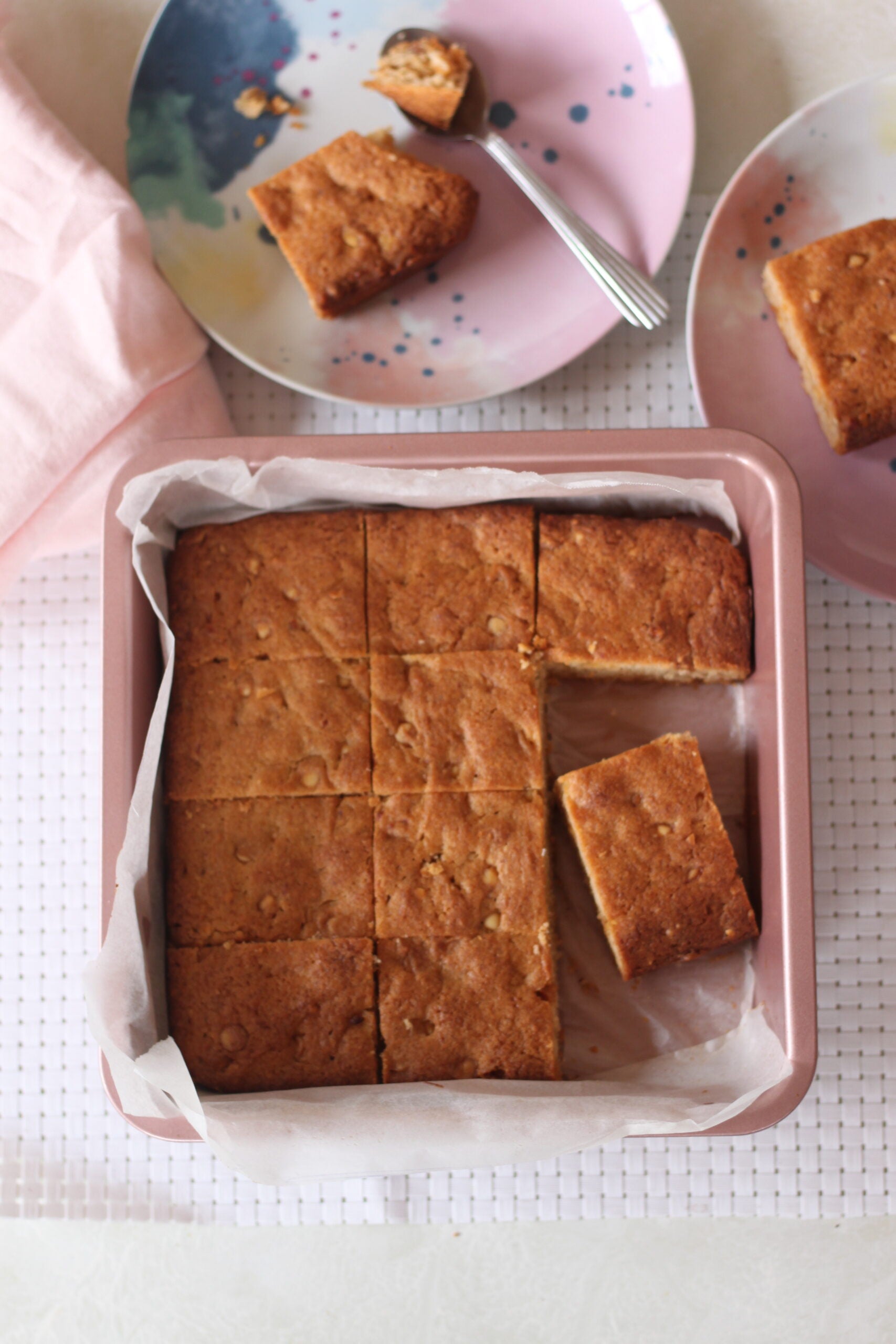 Almond Butter Blondies