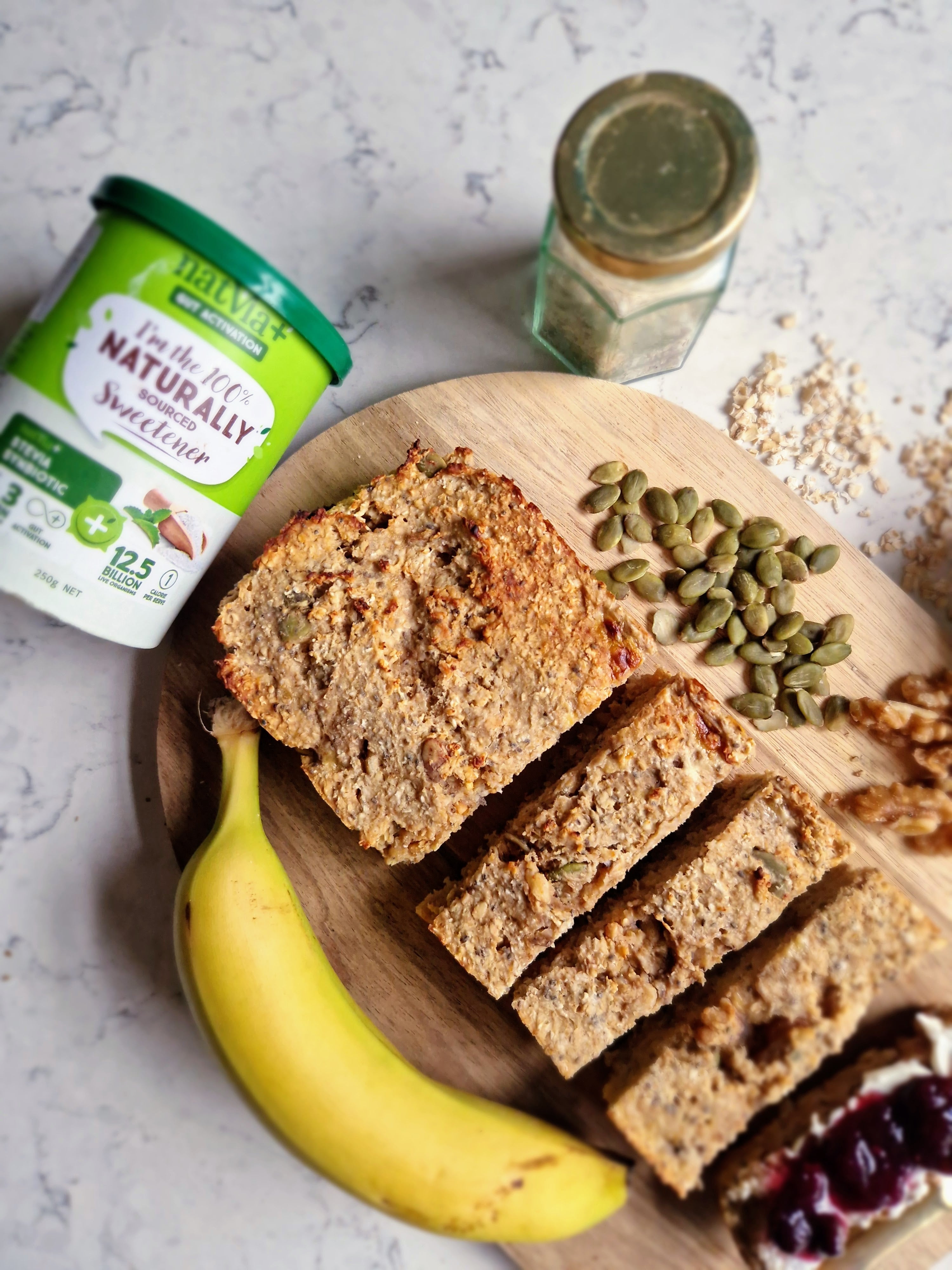 Seedy Banana Bread