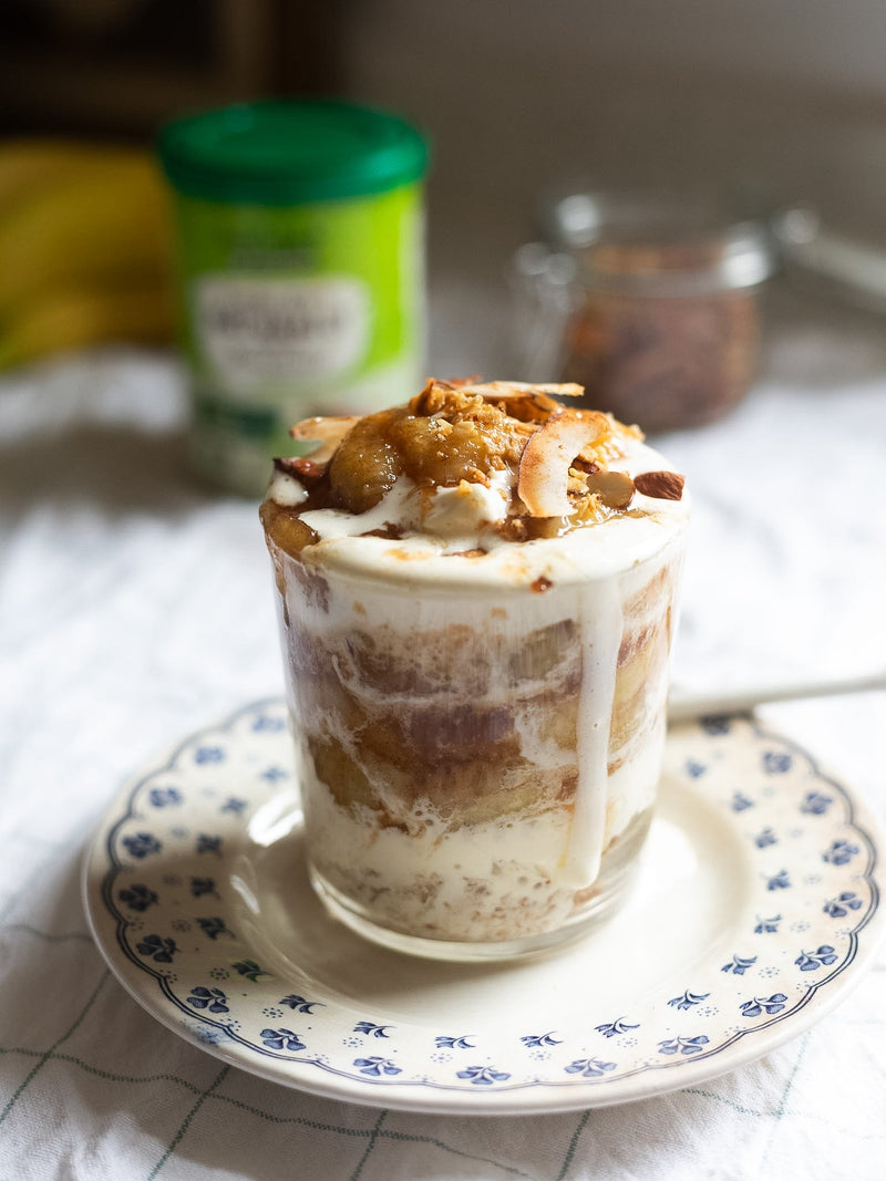 Caramel Banana Foster Parfait