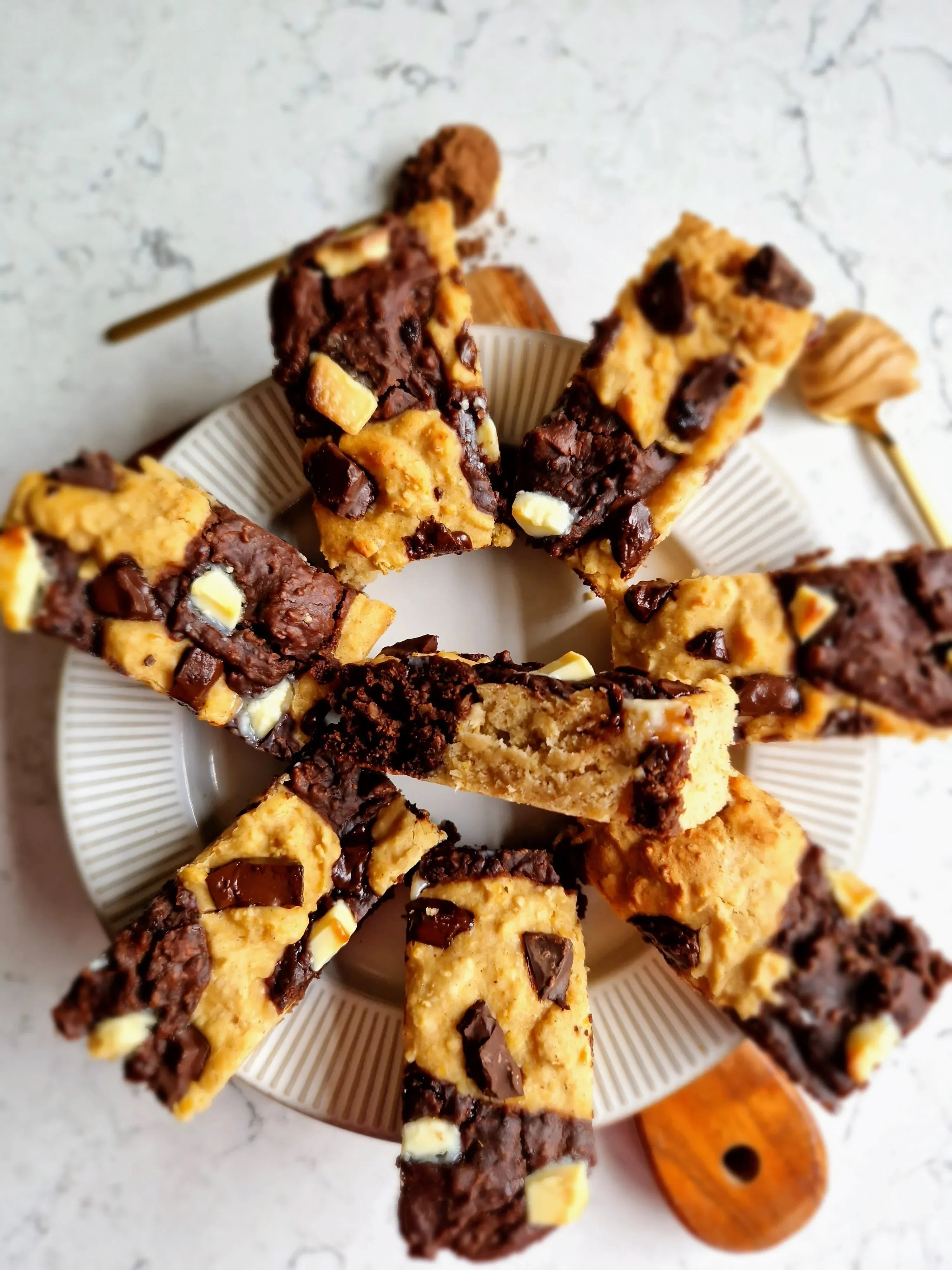 Sugar Free Brownie Blondies