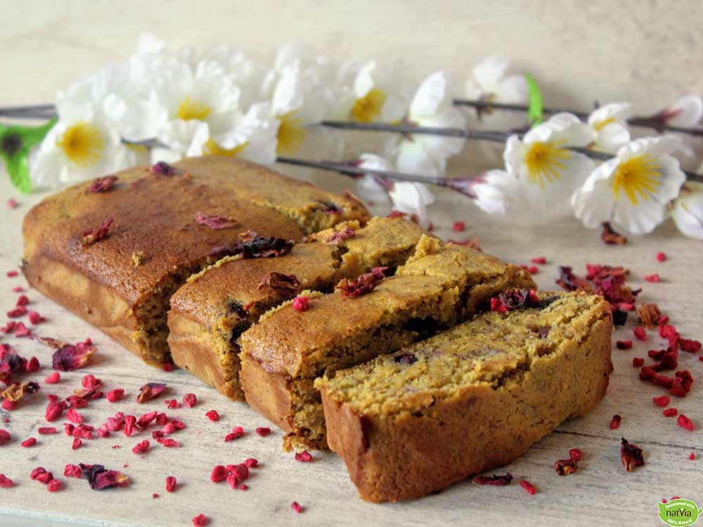 Blueberry, Cardamom & Hemp Seed Butter Loaf