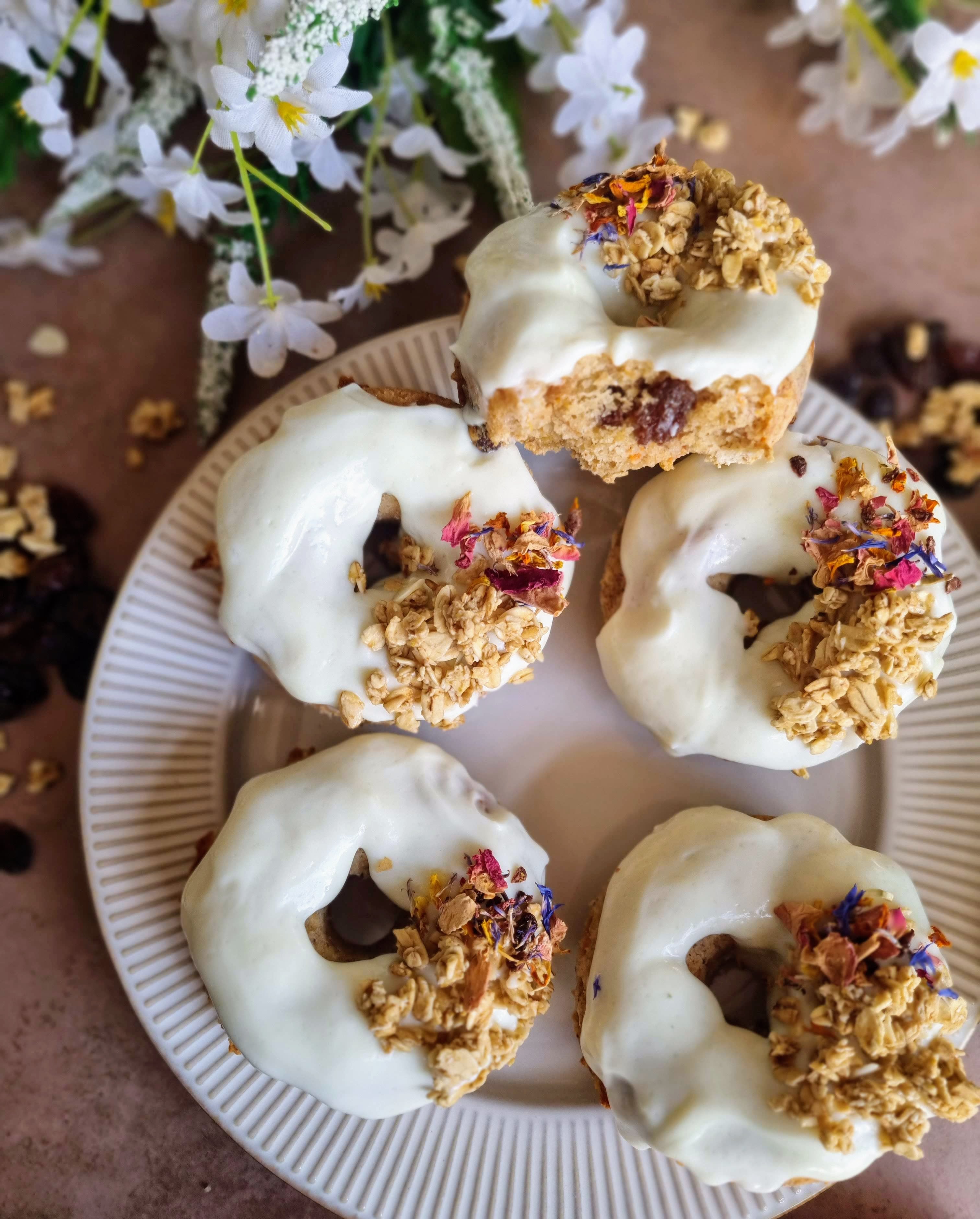 Carrot Cake Donuts