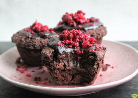 DOUBLE CHOCOLATE MUFFINS