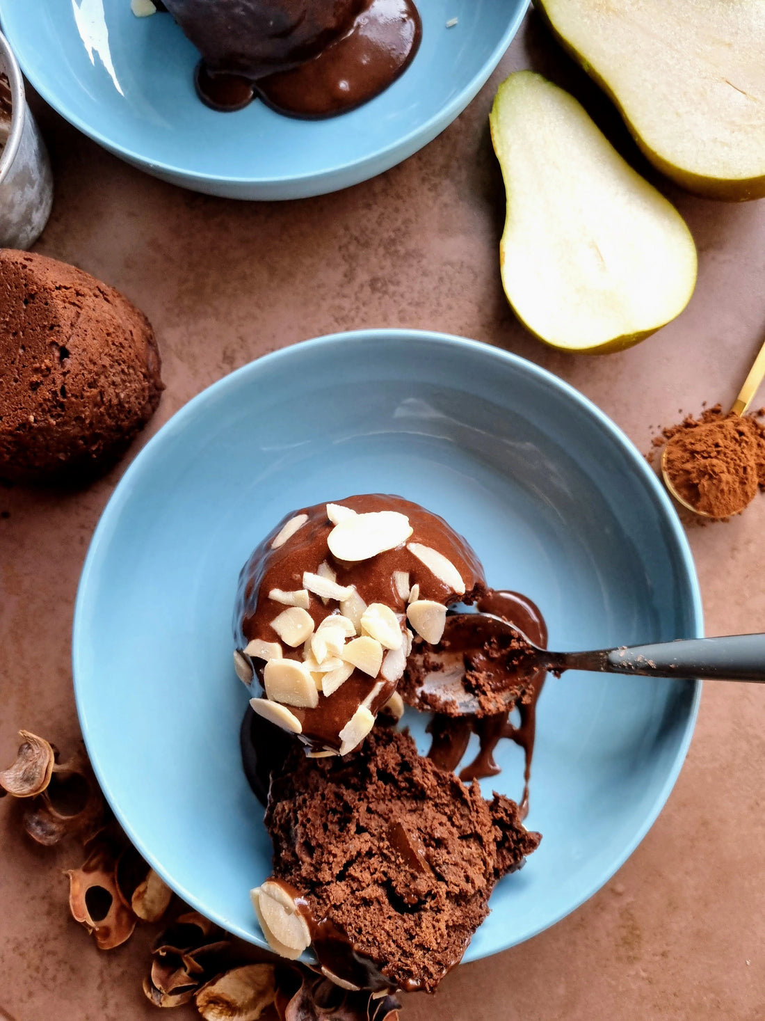 Chocolate Pear Pudding