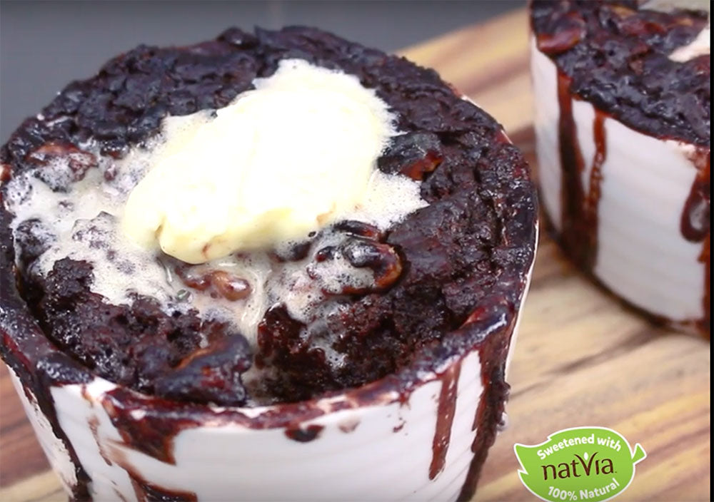 SUGAR FREE  CHOCOLATE COBBLER