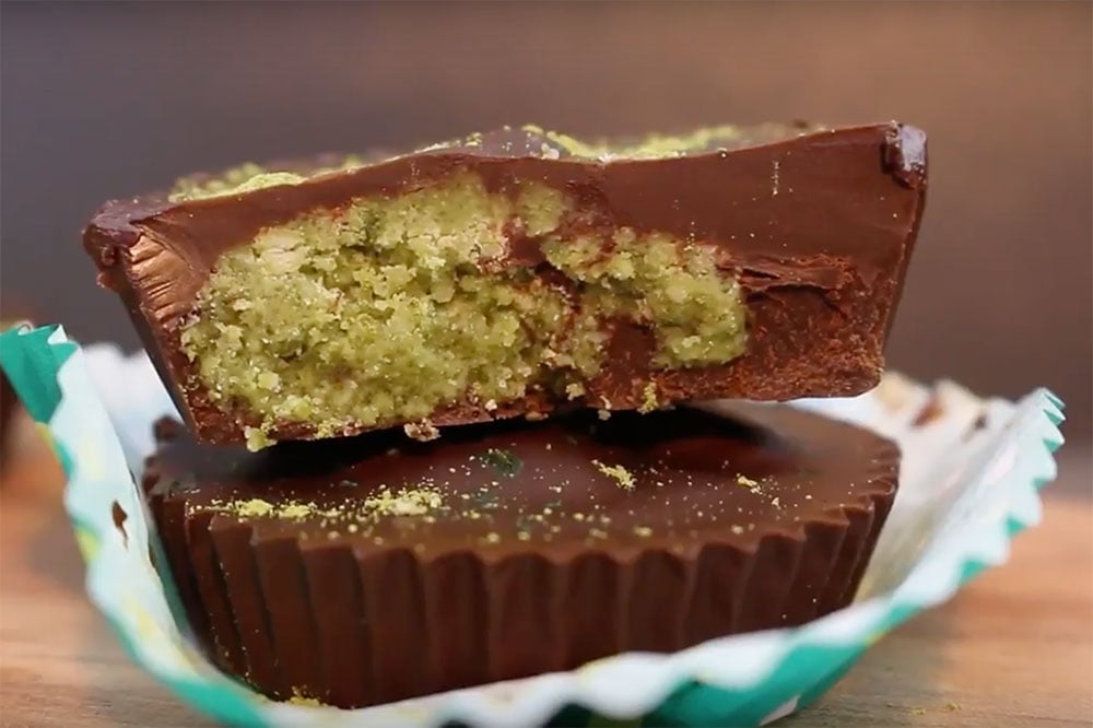Chocolate Matcha Cups
