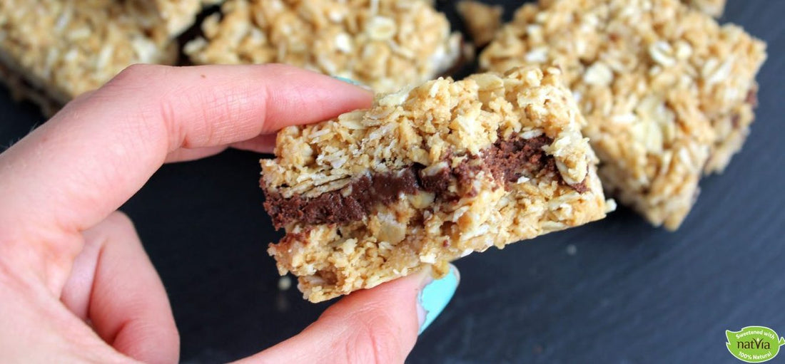 OATY COCONUT, PEANUT BUTTER & CHOCOLATE BITES