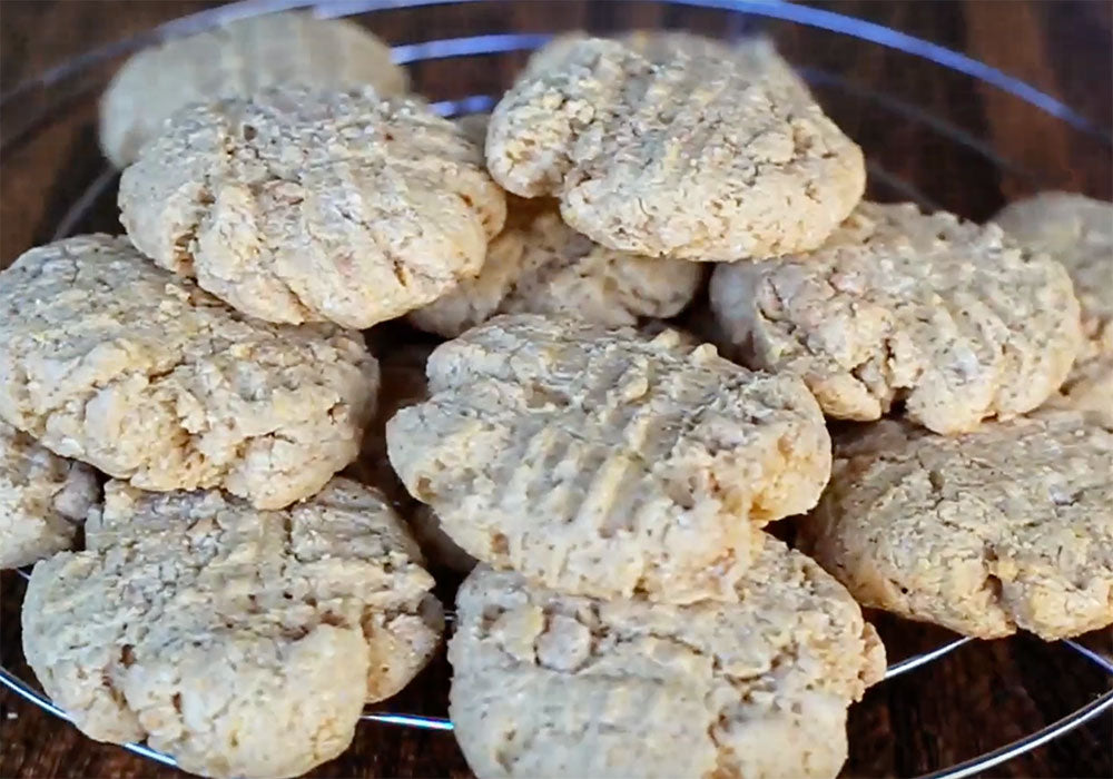 Sugar Free Peanut Butter Cookies