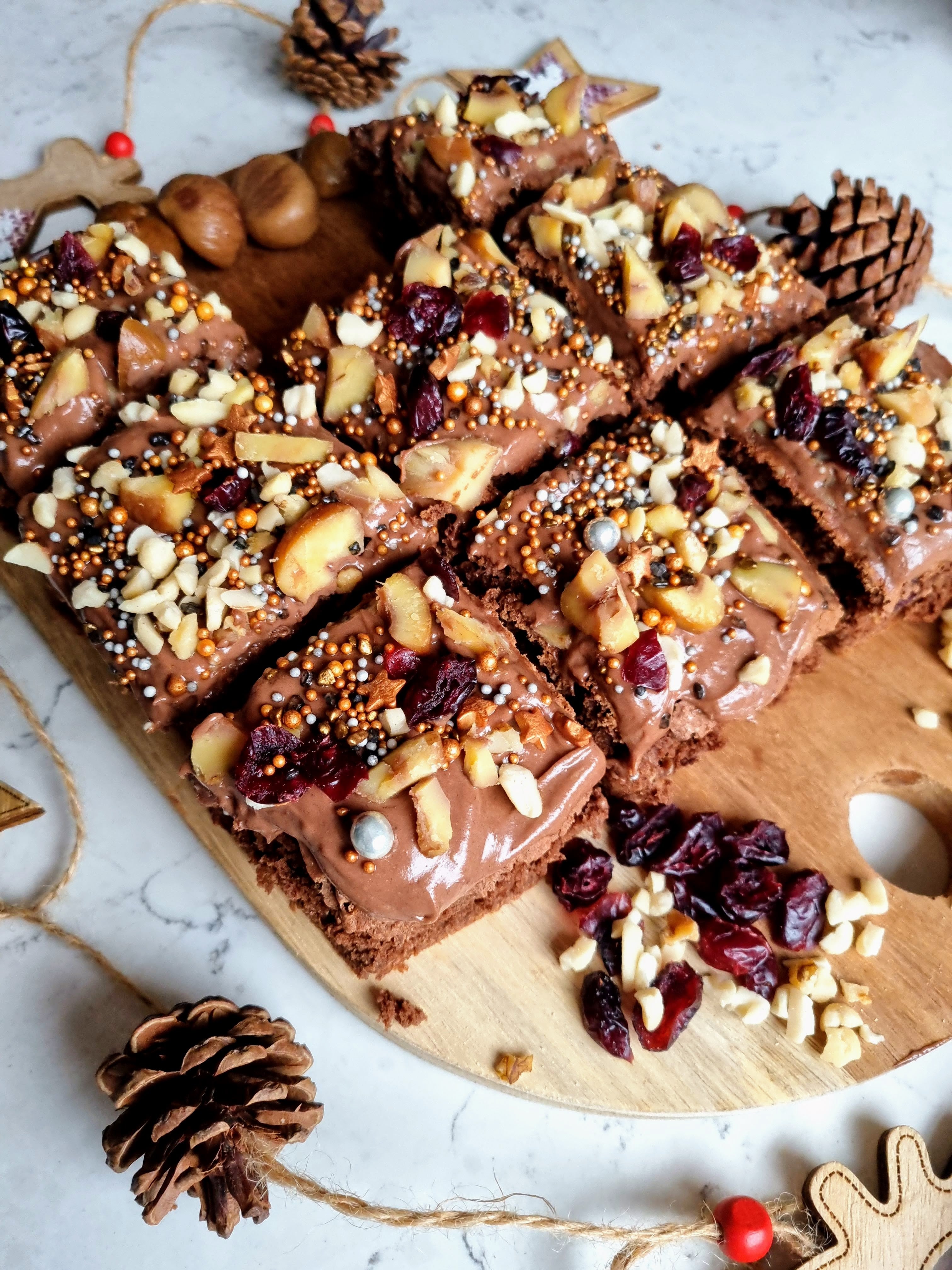 Cranberry Brownies