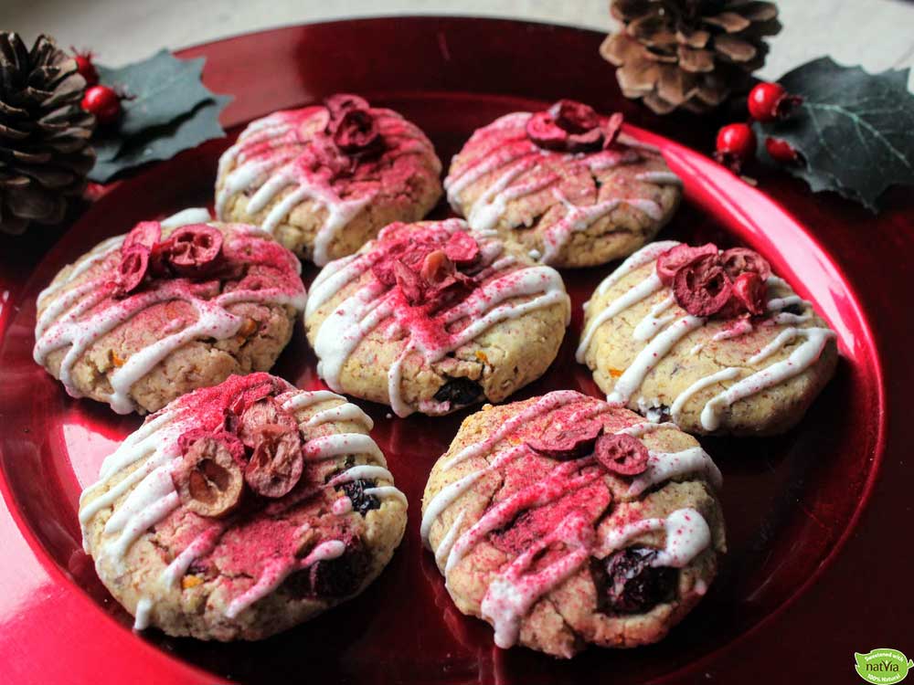 CRANBERRY & ORANGE COOKIES