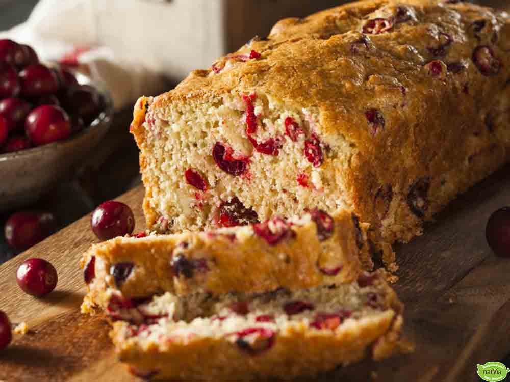 GLUTEN FREE CRANBERRY BREAD