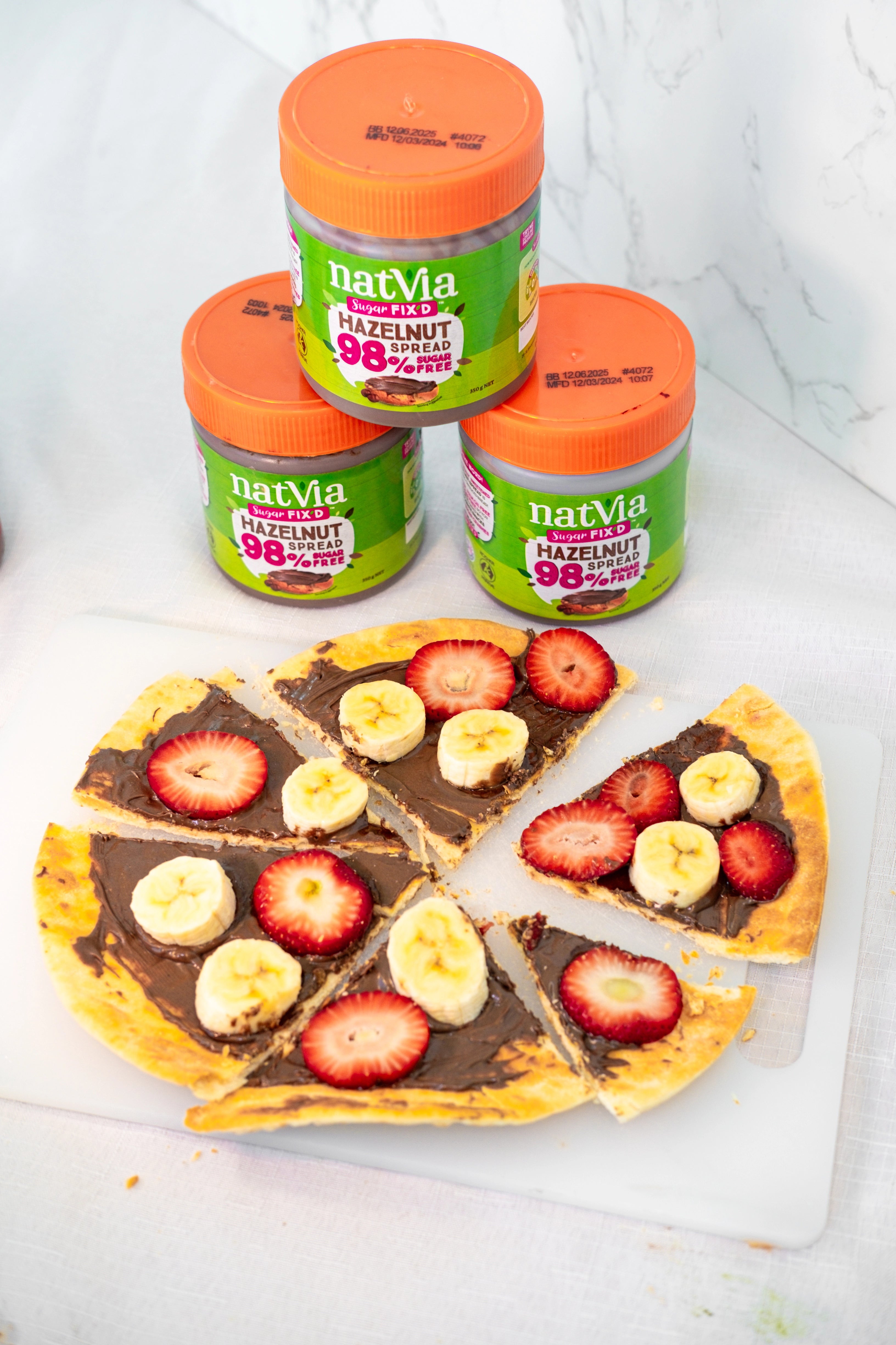 Hazelnut Spread Pizza