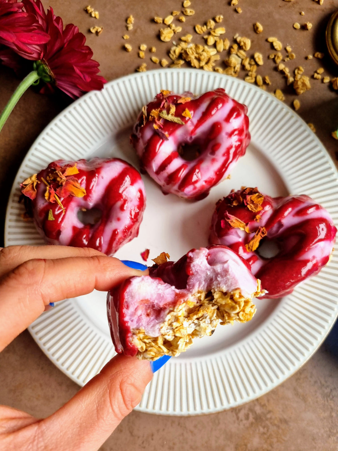 Frozen Yogurt Cheesecake Hearts