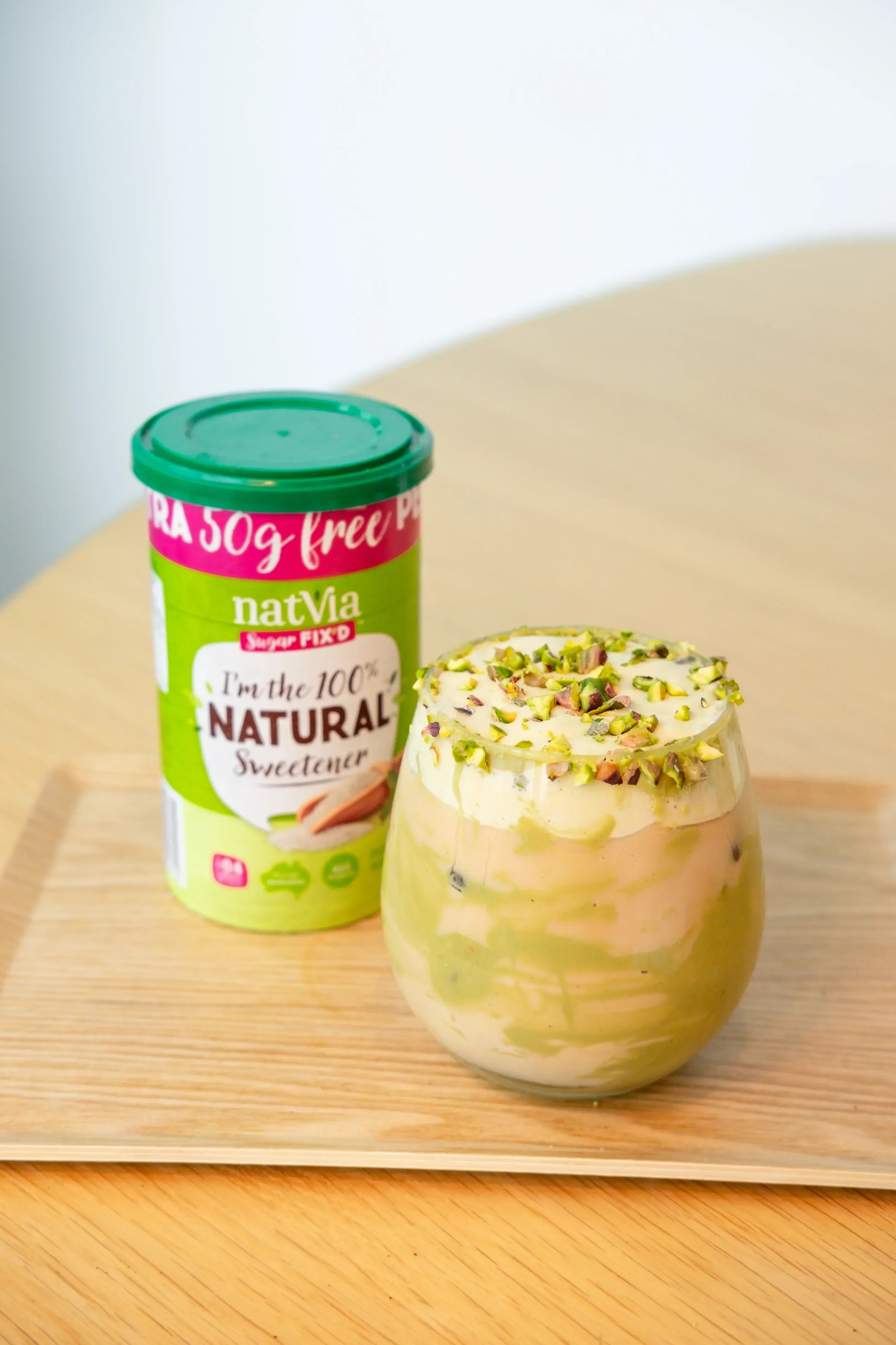 Iced Pistachio Latte 
