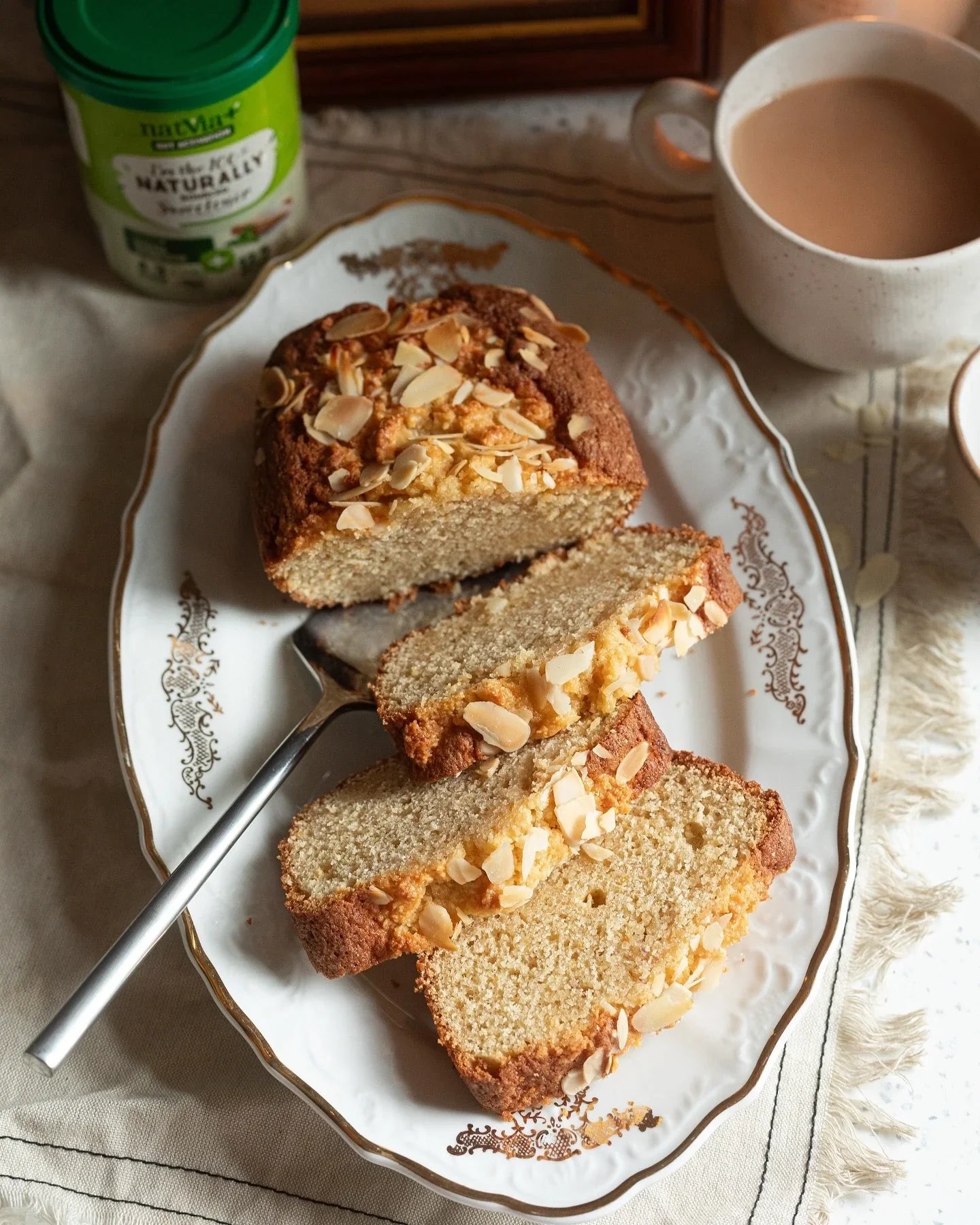 Orange Frangipani Loaf Cake