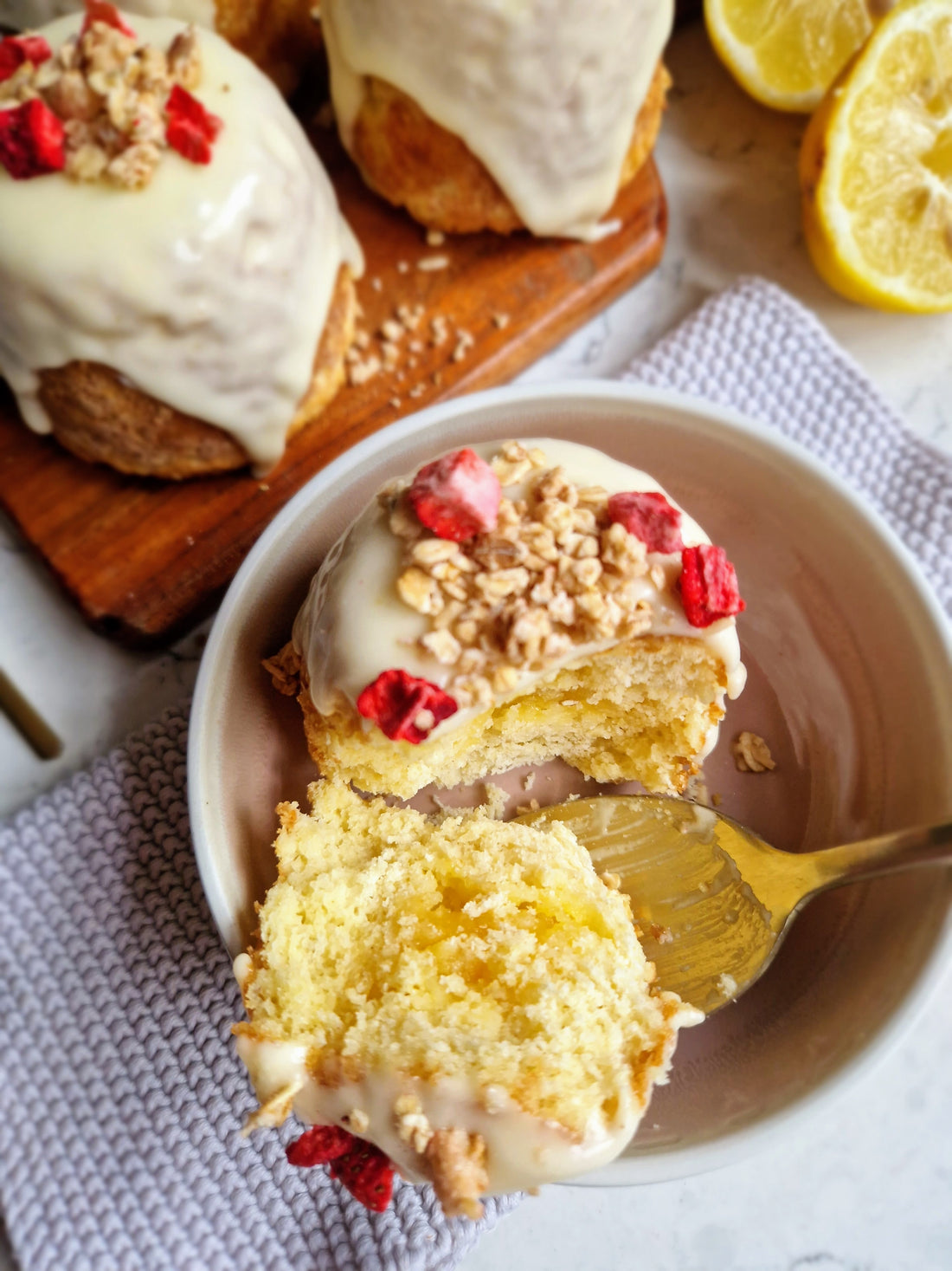 Gluten Free Lemon Puddings