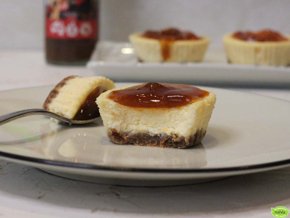 OOEY GOOEY Salted Caramel Cheesecakes